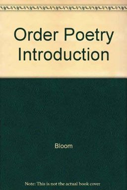 The Order of Poetry