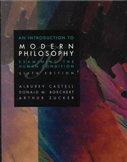 Introduction to Modern Philosophy Examining the Human Condition 6th 9780023200922 Front Cover