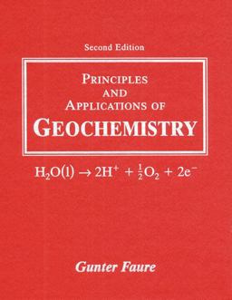 Principles and Applications of Geochemistry 2nd 9780023364501 Front Cover