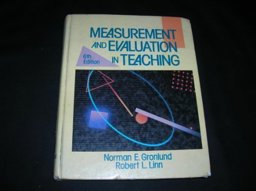 Measurement and Evaluation in Teaching 6th 9780023481116 Front Cover