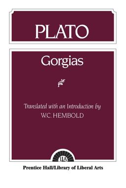 Plato Gorgias 1st 9780023529504 Front Cover