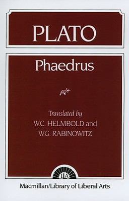 Plato Phaedrus  9780023529603 Front Cover