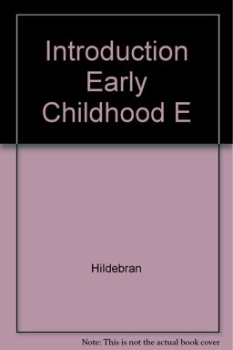 Introduction to Early Childhood Education Introduction to Early Childhood Education