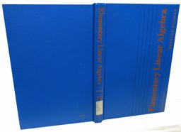 Elementary Linear Algebra with Applications