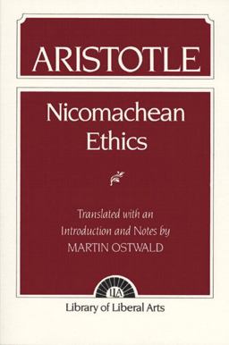 Nicomachean Ethics Aristotle  9780023895302 Front Cover