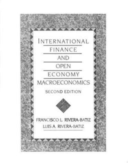 International Finance and Open Economy Macroeconomics 2nd 9780024005816 Front Cover