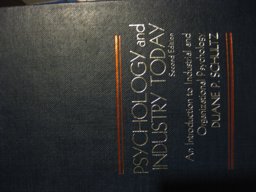 Psychology and Industry Today Psychology and Industry Today