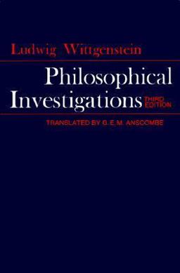 Philosophical Investigations 3rd 9780024288103 Front Cover