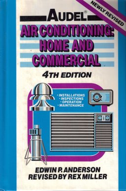 Audel Air Conditioning Home and Commercial 4th 9780025848856 Front Cover