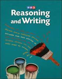 Reasoning and Writing Level e, Textbook