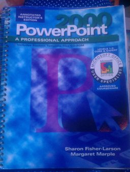 Powerpoint 2000 Expert Level Annotated Instructor's Edition (Ps) 2000