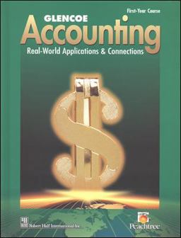 Glencoe Accounting First Year Course 4th 9780028150048 Front Cover