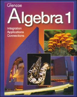 Algebra 1, Student Edition 4th 9780028253268 Front Cover