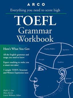 TOEFL Grammar Workbook 3rd 9780028624648 Front Cover