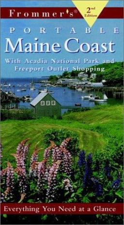 Frommer's Portable Maine Coast Frommer's Portable Maine Coast