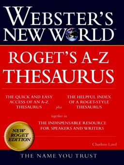 Roget's A-Z Thesaurus  9780028631226 Front Cover