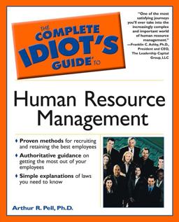 Complete Idiot's Guide to Human Resource Management  9780028641942 Front Cover