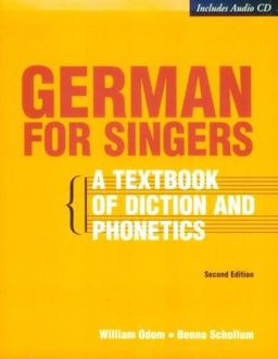 German for Singers (with CD-ROM) 2nd 9780028646015 Front Cover