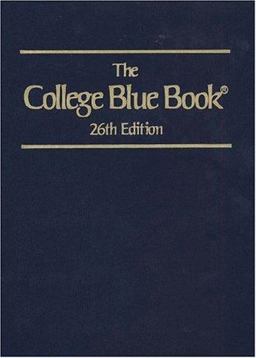 College Blue Book