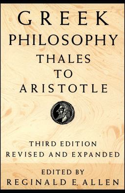 Greek Philosophy 3rd 9780029004951 Front Cover