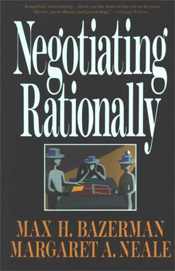 Negotiating Rationally  9780029019863 Front Cover