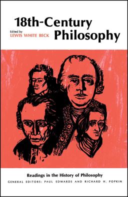 Eighteenth-Century Philosophy  9780029021002 Front Cover