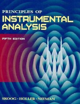 Principles of Instrumental Analysis 5th 9780030020780 Front Cover