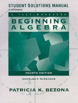 Beginning Algebra