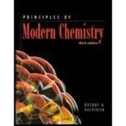 Principles of Modern Chemistry 3rd 9780030059049 Front Cover