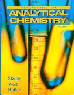 Fundamentals of Analytical Chemistry 7th 9780030059384 Front Cover