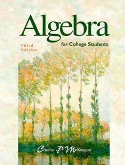 Algebra for College Students