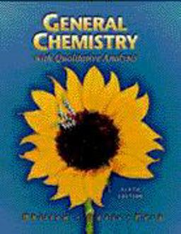General Chemistry with Qualitative Analysis 6th 9780030212178 Front Cover