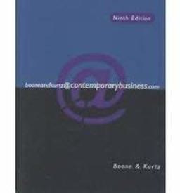Boone et Al Contemporary Business 9e + Kit + Sg