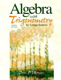 Algebra with Trigonometry for College Students 4th 9780030223143 Front Cover