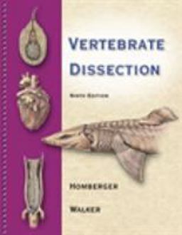 Vertebrate Dissection 9th 9780030225222 Front Cover