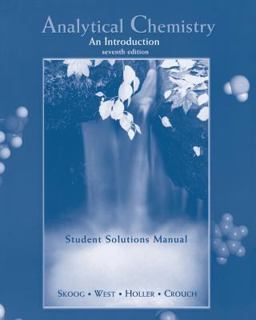Analytical Chemistry An Introduction 7th 9780030234927 Front Cover