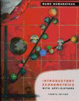 Introductory Econometrics With Applications: 4th 9780030235689 Front Cover