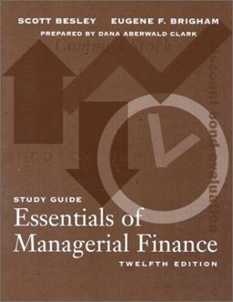 Essentials of Managerial Finance