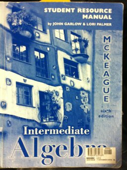 Student Solutions Manual t/a Intermediate Algebra