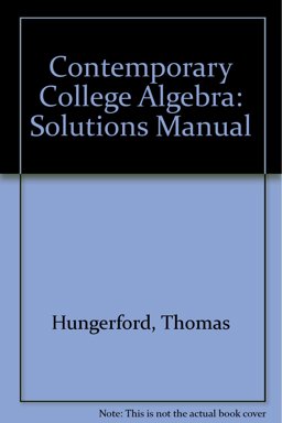 Contemporary College Algebra