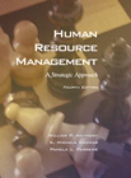 Human Resource Management A Strategic Approach 4th 9780030335099 Front Cover
