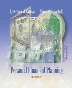 Personal Financial Planning