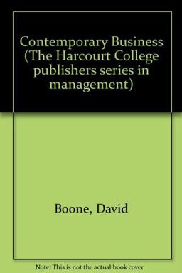 Contemporary Business Contemporary Business