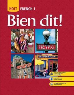 Bien Dit! - French 1  9780030398889 Front Cover