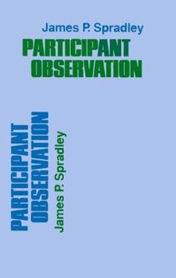 Participant Observation  9780030445019 Front Cover