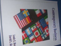 Contemporary Business Contemporary Business