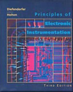 Principles of Electronic Instrumentation 3rd 9780030747090 Front Cover