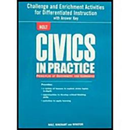 Chlg Enrch ACT Civics in Prac 2007