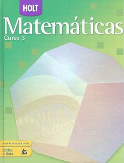 Holt Matematicas, Curso 3