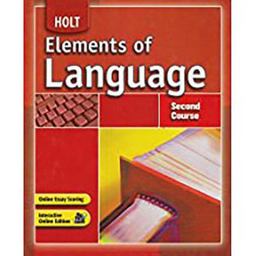 Holt Elements of Language Student Edition Grade 8 2007  9780030796791 Front Cover